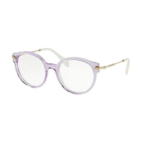 MU04PV-U691O1-52 Women's Lilac Frame Eyeglasses - Picture 1 of 3